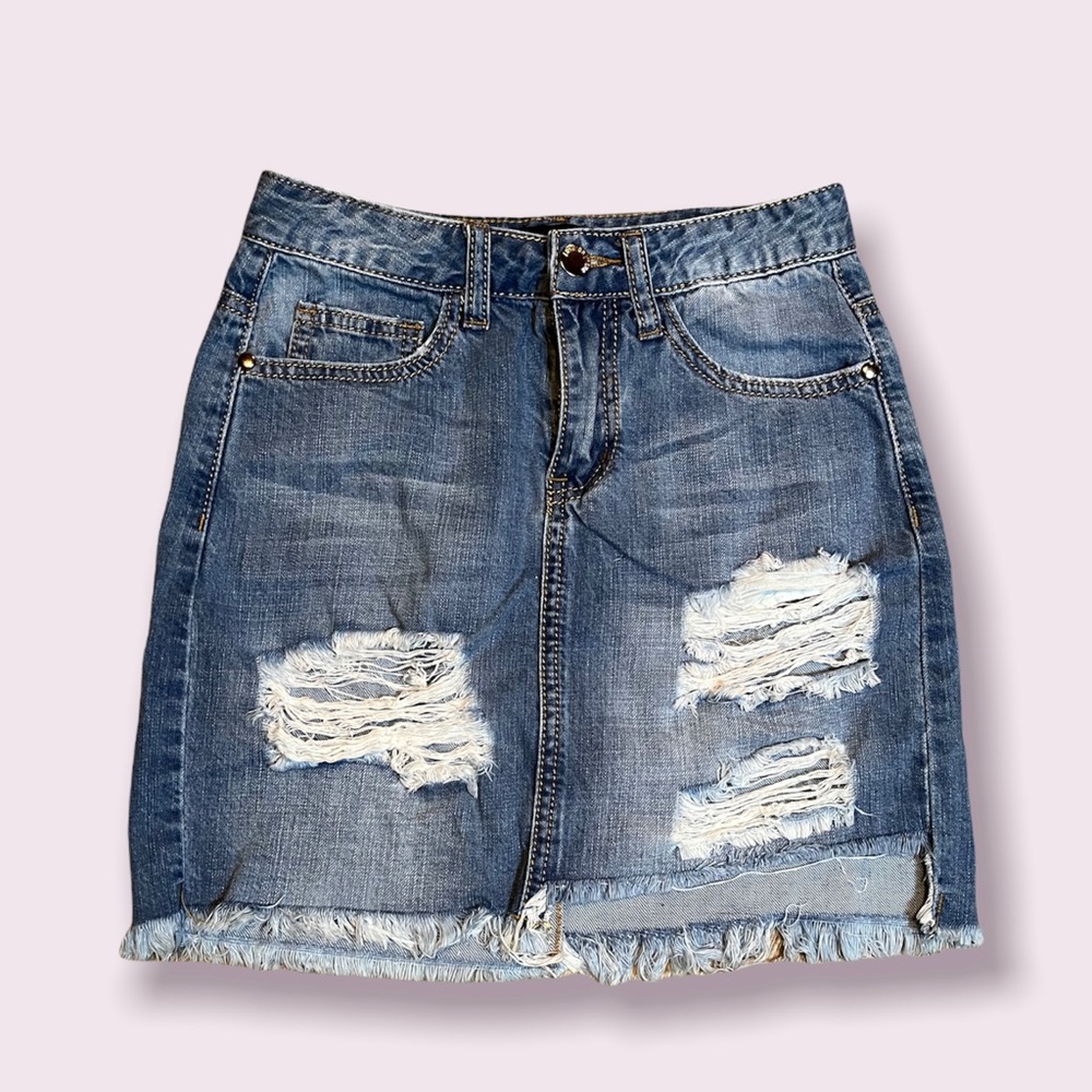 Fashion Nova Denim Skirt